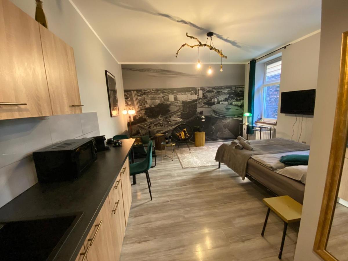 Apartament Czarne Zloto Kattowitz Exterior foto